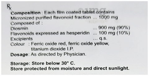 DafLon 1000mg Tablet image