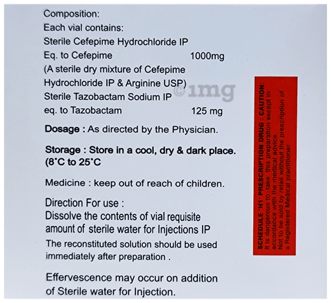 Cefpime-TZ 1.125 Injection
