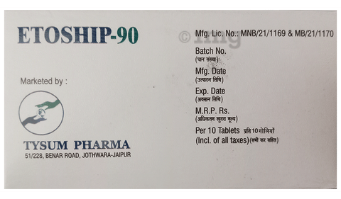 Etoship 90 Tablet image Etoship 90 Tablet image