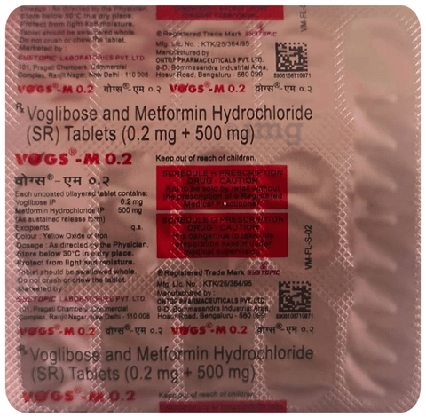 Vogs-M 0.2 Tablet SR image