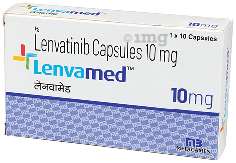 Lenvamed 10mg Capsule image