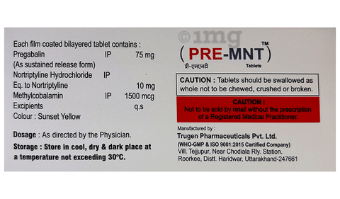 Pre-MNT Tablet image