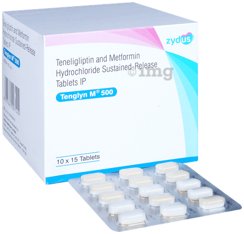 Tenglyn M 500 Tablet SR image Tenglyn M 500 Tablet SR image
