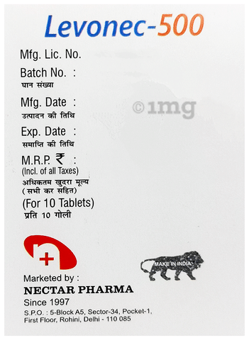 Levonec 500 Tablet image