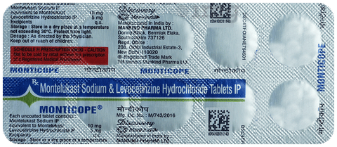 Monticope Tablet image