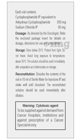 Cyphos 200mg Injection image