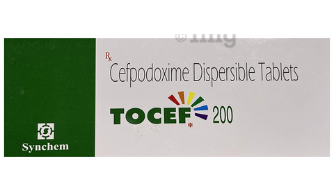 Tocef 200mg Tablet image Tocef 200mg Tablet image