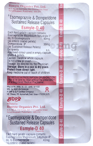 Esmyle-D 40 Capsule SR image