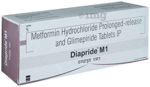 Diapride M1 Tablet PR image Diapride M1 Tablet PR image