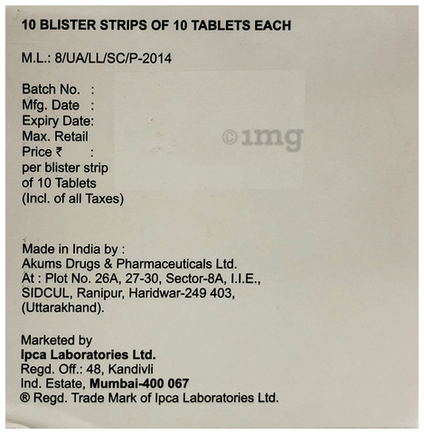 Zerodol TC Tablet image