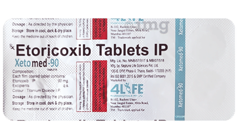 Xetomed 90 Tablet image