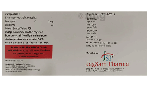 Jaglor 2mg Tablet image