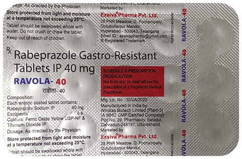 Ravola 40 Tablet image Ravola 40 Tablet image