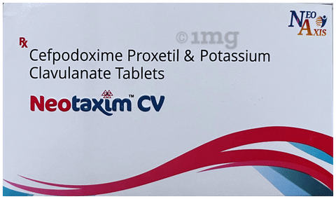 Neotaxim CV Tablet image Neotaxim CV Tablet image