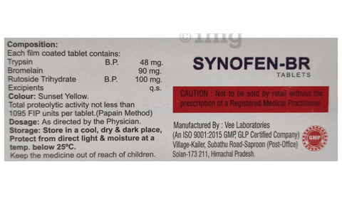 Synofen-BR Tablet image