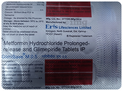 Glimisave M 0.5 Tablet PR