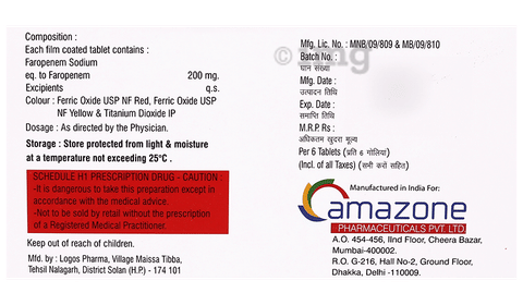 Ferozone 200 Tablet image