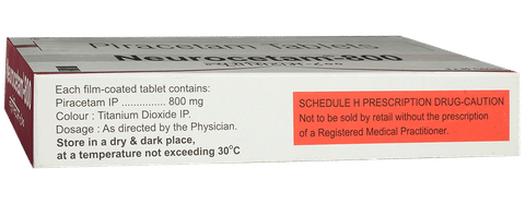 Neurocetam 800 Tablet image Neurocetam 800 Tablet image