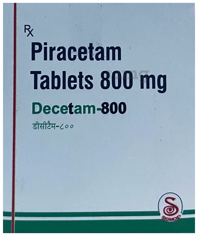 Decetam 800 Tablet
