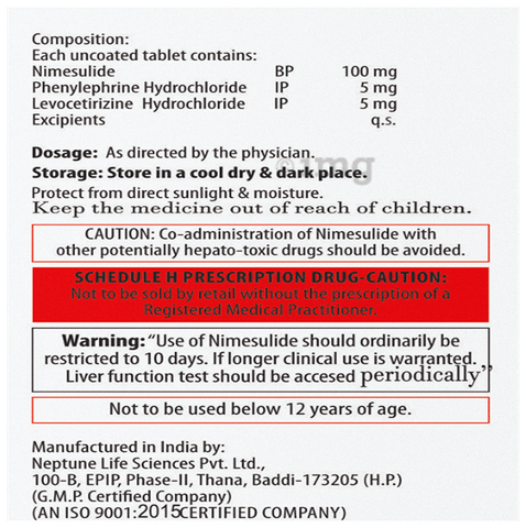 Liecet-P Tablet image