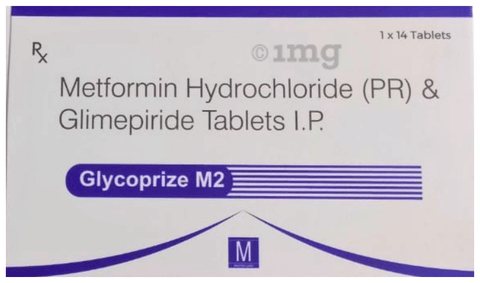 Glycoprize M 2 Tablet PR image Glycoprize M 2 Tablet PR image