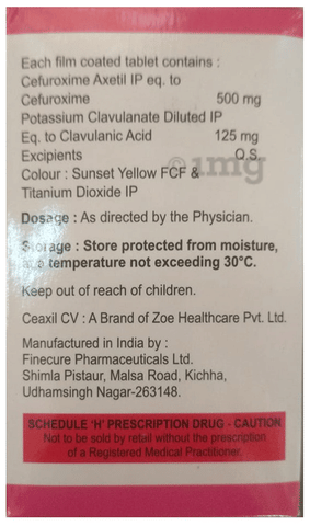 Ceaxil CV Tablet image Ceaxil CV Tablet image
