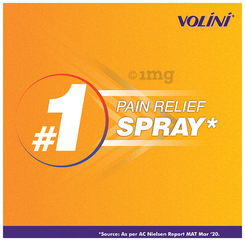 Volini Spray for Sprain, Muscle and Joint Pain Relief | Quick Action | Long-Lasting Relief | Bone, Joint & Muscle Care image