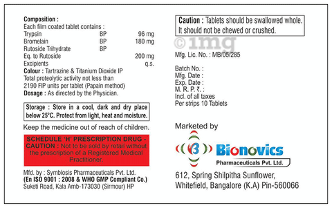 Chymo-Plus Tablet image Chymo-Plus Tablet image