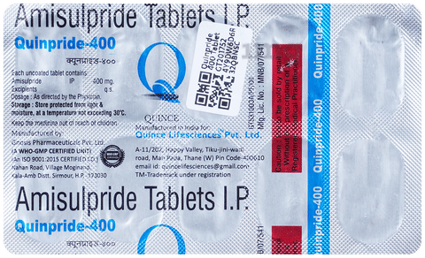 Quinpride 400 Tablet image