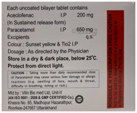 Flezonac Ultra Tablet SR image