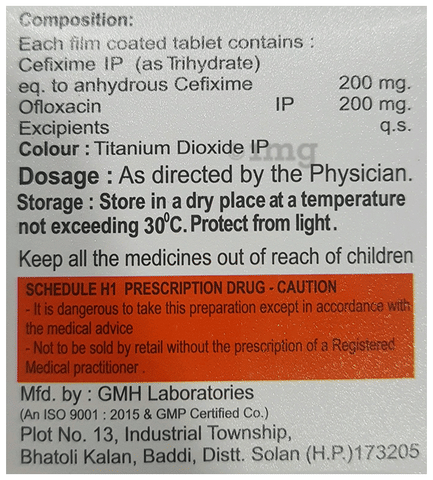 Rantocef-O Tablet image