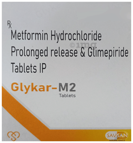 Glykar-M 2 Tablet PR image Glykar-M 2 Tablet PR image