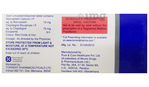 Deplatt-AV 10 Tablet image