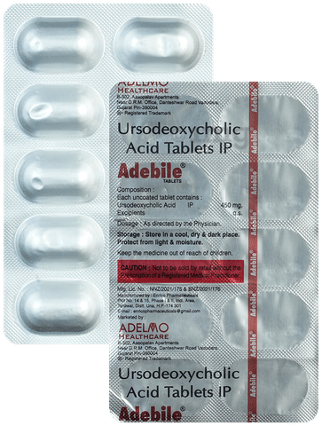 Adebile 450mg Tablet image