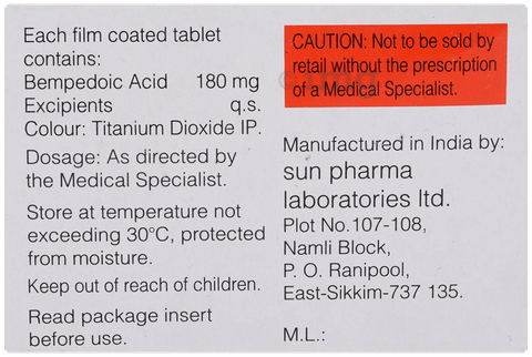 Brillo 180mg Tablet image Brillo 180mg Tablet image