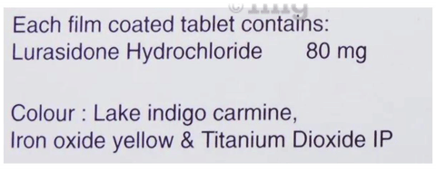 Lurace 80mg Tablet image