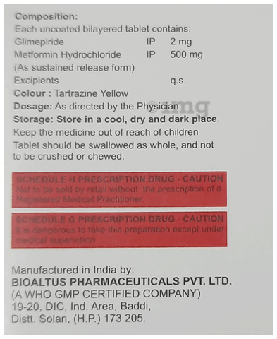 Gluwin M2 Tablet SR image Gluwin M2 Tablet SR image