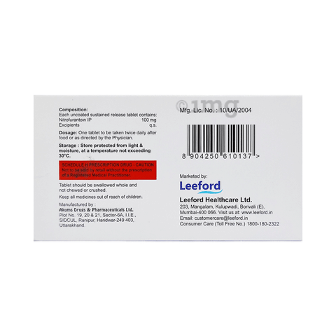 Uriron 100mg Tablet image Uriron 100mg Tablet image