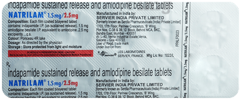 Natrilam 2.5mg Tablet SR image Natrilam 2.5mg Tablet SR image