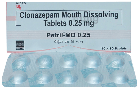 Petril-MD 0.25 Tablet image