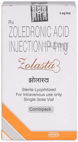 Zolasta 4mg Injection image