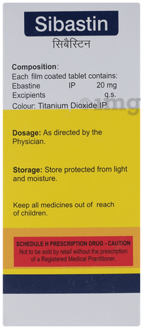 Sibastin Tablet image