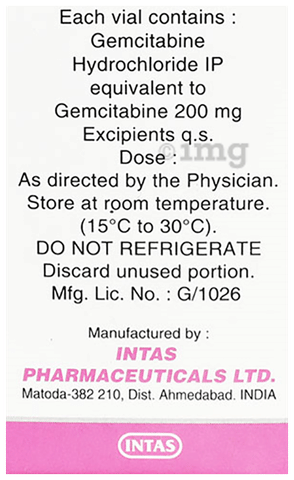 Gemibine 200mg Injection image