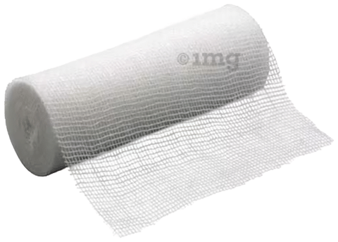Absorbent Cotton Medical Gauze Roll Bandage 12 Each 15cm x 5m
