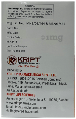 Nurokript LC Tablet image Nurokript LC Tablet image