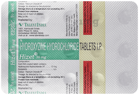 Hizet 10mg Tablet image