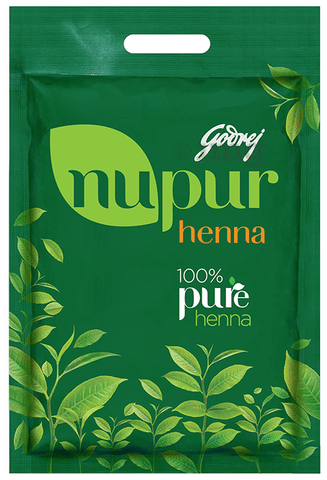 Godrej Nupur 100% Pure Henna Powder: Buy packet of 500.0 gm Powder