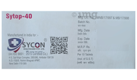Sytop 40 Tablet image