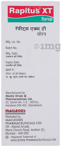 Rapitus XT Syrup image
