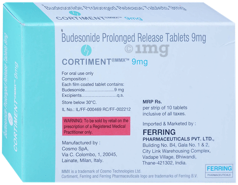 Cortiment Mmx 9mg Tablet PR image